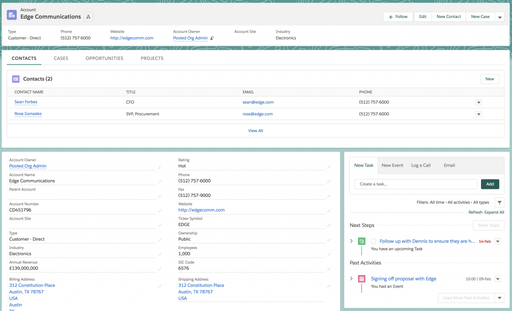 Modifying the Lightning Experience Using Templates | Salesforce Ben