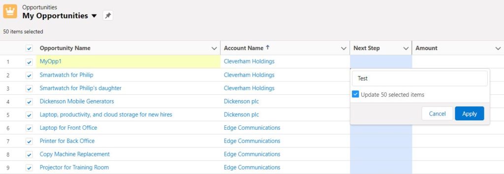 Inline Editing for Salesforce Reports: How to Update Records Faster ...