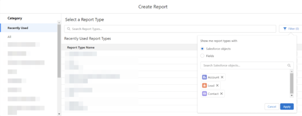 How to Create Salesforce Custom Report Types + Examples
