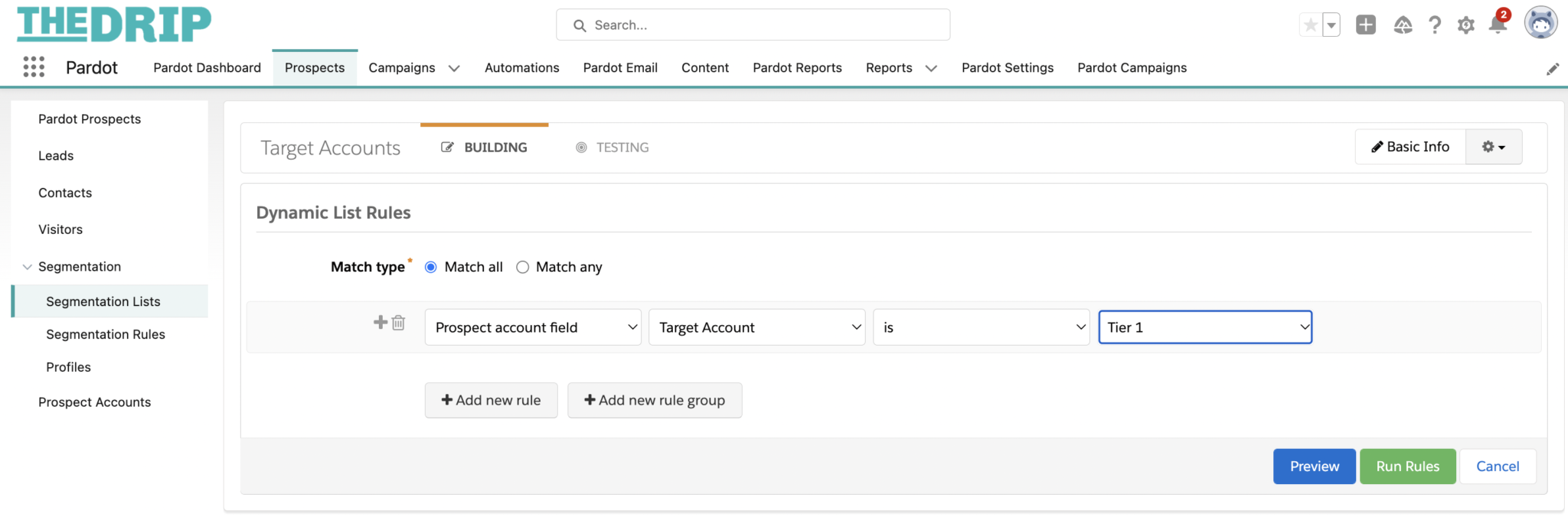 Pardot Dynamic Lists for Faster Segmentation (+ 10 Examples) - Pardot ...
