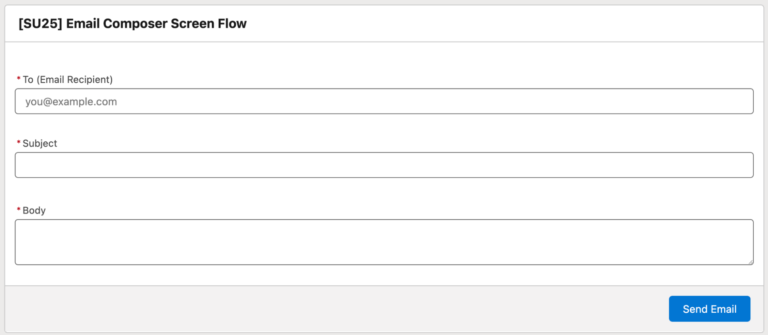 How to Effectively Use the Send Email Action in Salesforce Flow: A Deep ...