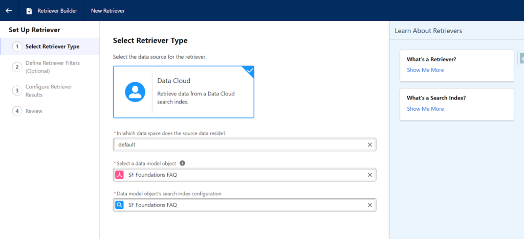 Connecting Agentforce to Data Cloud for Grounding With RAG | Salesforce Ben