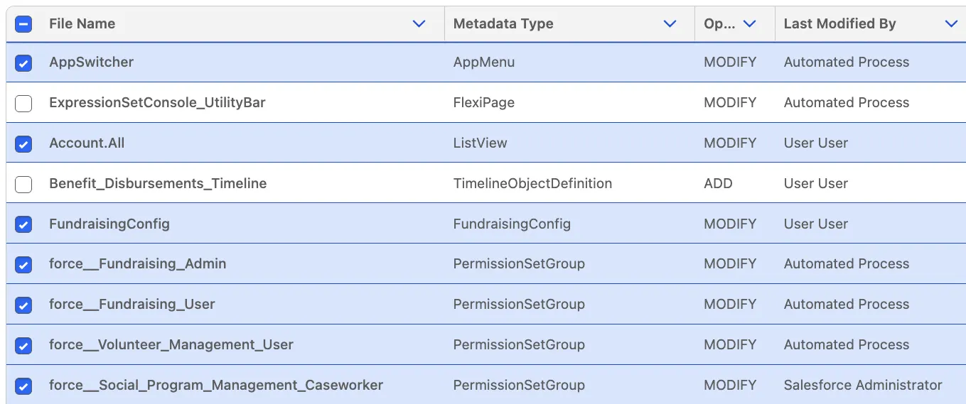 DX Inspector showing recently modified or created metadata